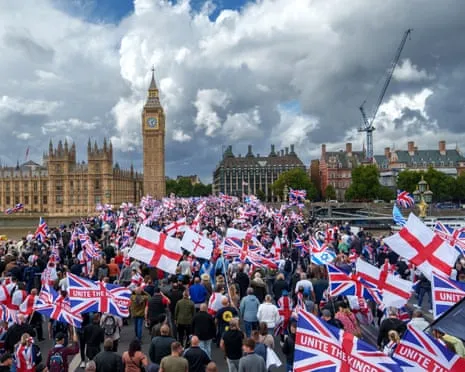 Exiting the UK Tommy Robinson March: A Concerning Realisation