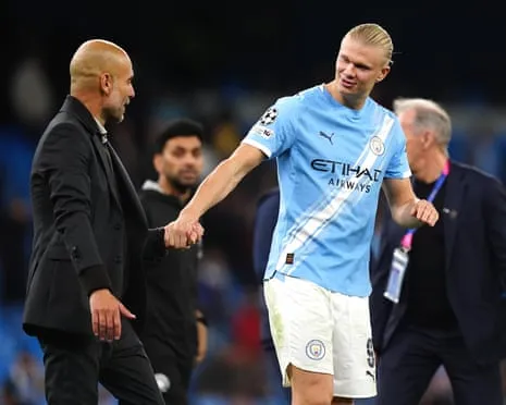 Haaland Enters Exclusive UCL Half-Century Club, Praised by Pep as Ronaldo and Lionel Messi's Peer