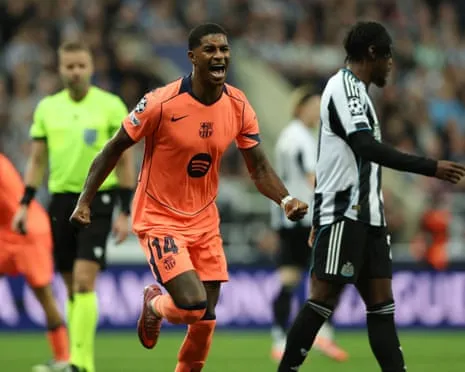 Rashford's Double Silences The Magpies' Party and Seals Barça's Triumph