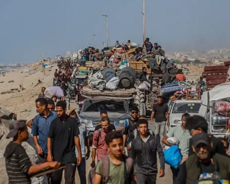 Israeli Forces Push to Force Residents Out of Gaza City as Military Operation Advances